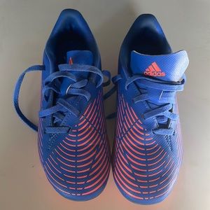 Girls adidas firm ground  soccer cleats. Worn one season